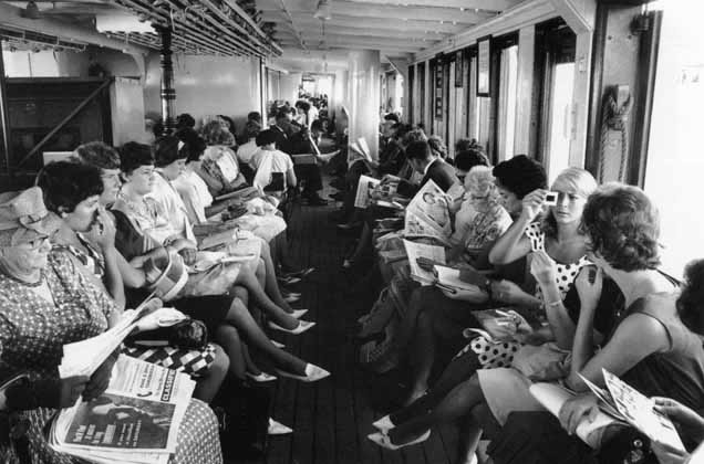 Ferry commuters – 1963