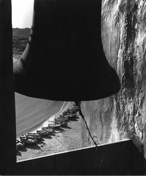 From the church bell tower at Sitges, Spain –1955