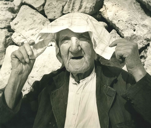 ﻿Sheltering from the sun, 2, Minorca – 1954 