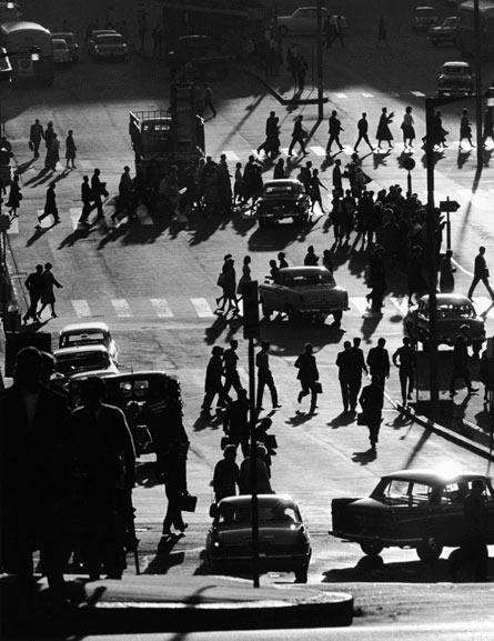 Rush hour, Circular Quay Sydney – 1962
